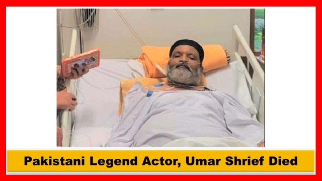 Pakistani legend actor died