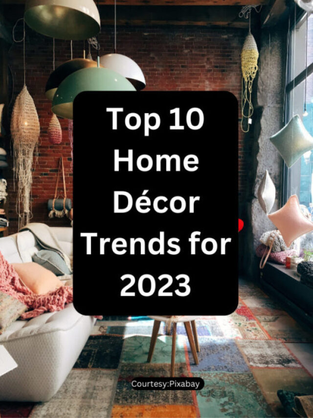 10 home décor trends
