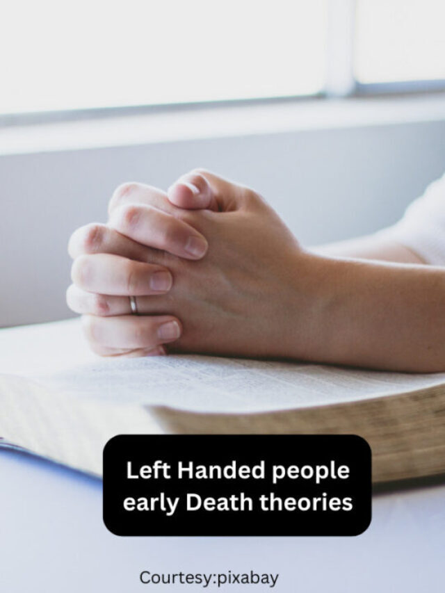 Left Handed people early Death theories